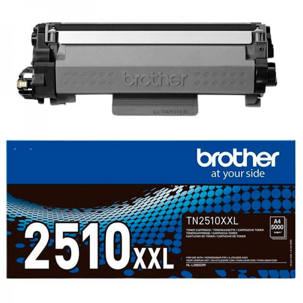 Brother TN-2510XXL Toner Black für Brother HL-L2865DW Brother MFC-L2960DW