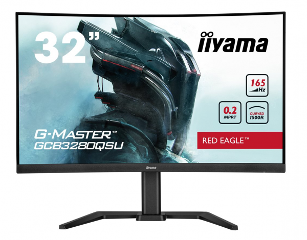 IIYAMA 81,28cm 32Zoll ETE VA-panel Curved Gaming 1500R G-Master Red Eagle FreeSync 2560x1440 144Hz