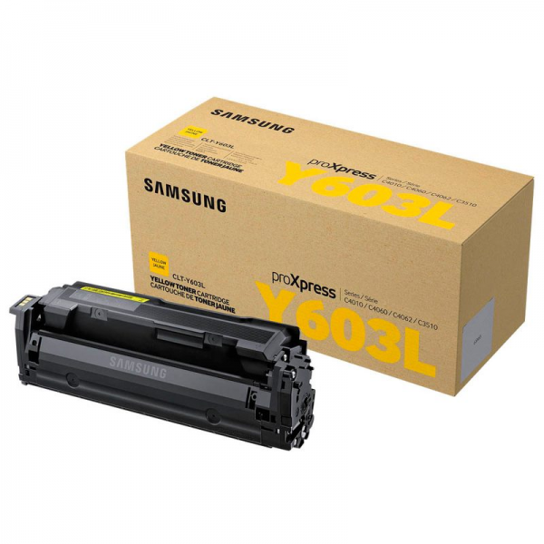 Samsung Toner CLT-Y603L Yellow ProXpress C4010ND Samsung C4060FX SU557A