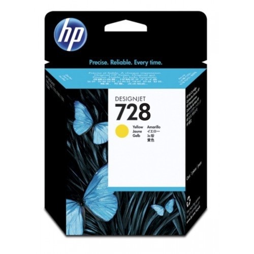 HP 728 Tinte Yellow für DesignJet T730 T830 MFP F9J61A