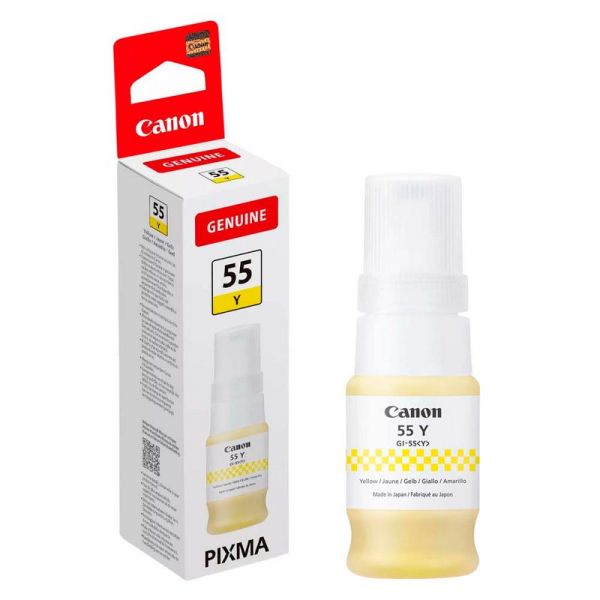 Canon GI 55 Y Tinte Yellow Original 6291C001 Canon MAXIFY GX1050 Canon GX2050