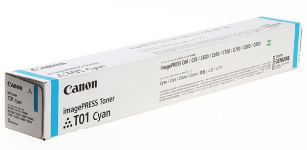 Canon T01 Toner Cyan 8067B001 für imagePress C600 C650 C700 C750 C800 C850