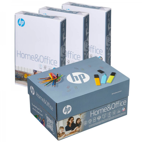 HP CHP150 Kopierpapier Home & Office DIN A4 80 g/qm 3x 500 Blatt Maxi-Box