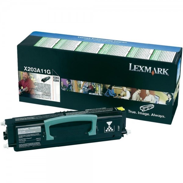 Lexmark Toner Black X203A11G für Lexmark X203 Lexmark X204