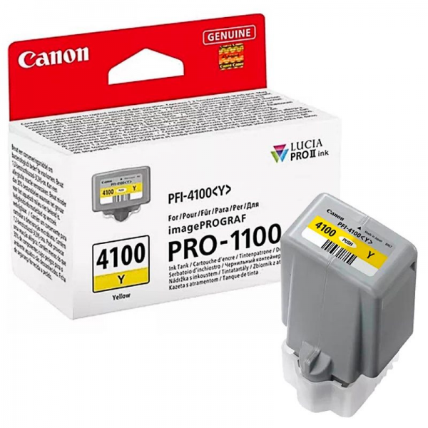 CANON 6780C001 PFI-4100 Tinte Yellow tank Canon imagePROGRAF PRO-1100 Druckerpatrone