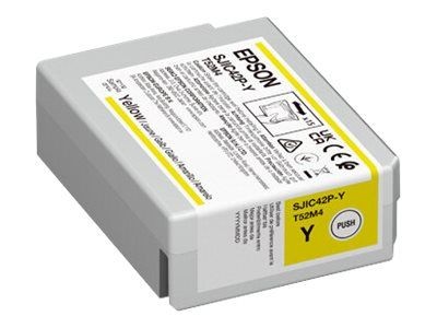 Epson SJIC42P-Y Tinte Yellow C13T52M440 Epson ColorWorks C4000e CW-C4000E MK