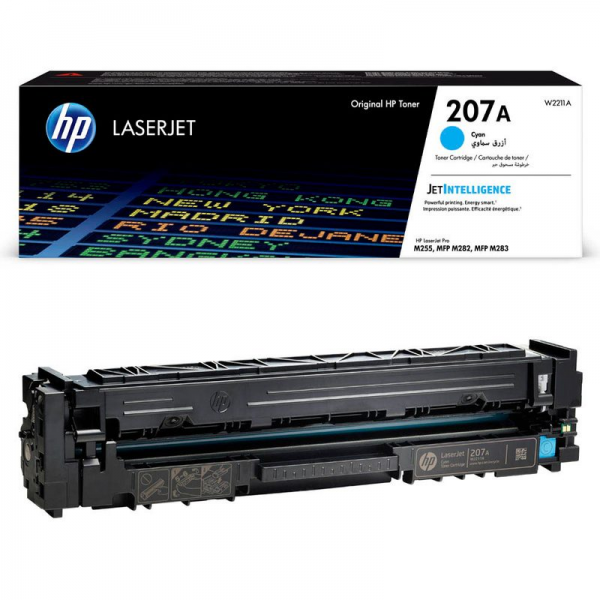 HP 207A Toner cyan W2211A für Color LaserJet Pro MFP M282nw M283fdn M283fdw