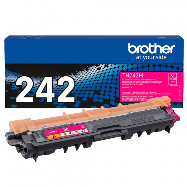 Brother TN-242M Toner Magenta Brother HL-3142CW HL-3152CDW Brother DCP-9022 Brother MFC-9142 Brother