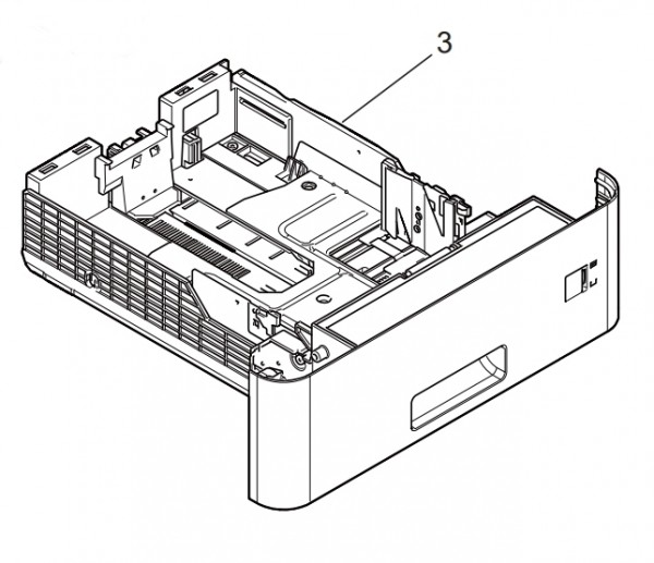 Brother Paper Tray für LT-330CL Einsub für LT330CL