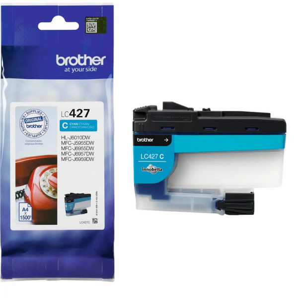 Brother LC-427C Tintenpatrone Cyan Brother HL-J6010DW MFC-J5955DW MFC-J6955DW MFC-J6957DW