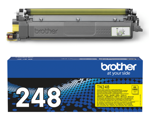 Brother TN-248Y Toner Yellow für Brother DCP-L3520CDWE L3560CDW HL-L3215CW L8230CDW MFC-L3760CDW