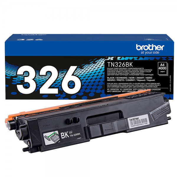 BROTHER TN-326BK Toner Black DCP-L8400CDN DCP-L8450CDW MFC-L8650CDW MFC-L8850CDW  HL-L8250CDN L8350CDW L8350CDWT Toner Tinte Druckerzubehör Original!