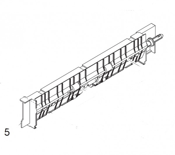 Kyocera 303NN94060 Parts Roller Guide Lower Assy SP Kyocera PF-470 Kyocera PF-471 Feed Section 2