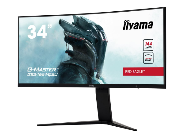 IIYAMA TFT GB3466WQSU 87cm black FS 34" 3440x1440 DP 2xHDMI HDCP LS Curve