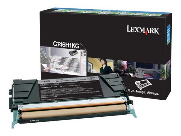 Lexmark C746H1KG Toner Black Lexmark C746dn C746dtn C746n C748de C748dte C748e