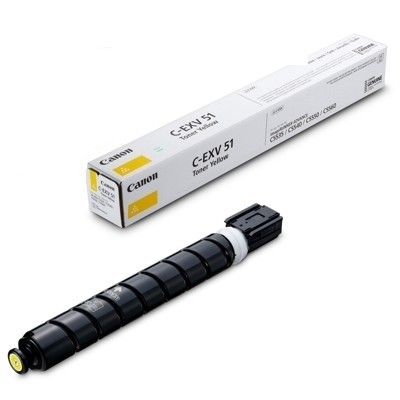 Canon Toner C-EXV51L gelb 0487C002 Canon C5535 C5540i C5560i DX C5735i DX C5740i DX C5750i C5760i