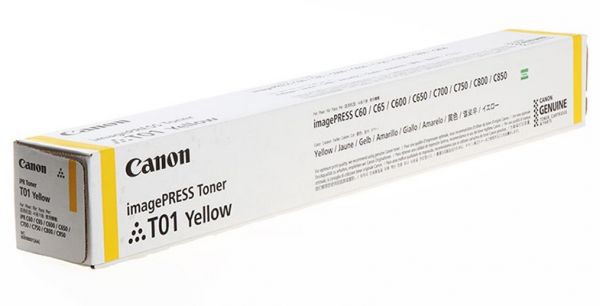 Canon T01 Toner Yellow 8069B001 für imagePress C600 C650 C700 C750 C800 C850