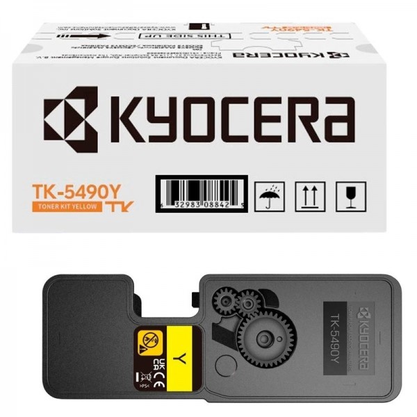 Kyocera TK-5490Y Yellow Toner Kyocera Ecosys MA2101cfx Kyocera Ecosys PA 2101cwx