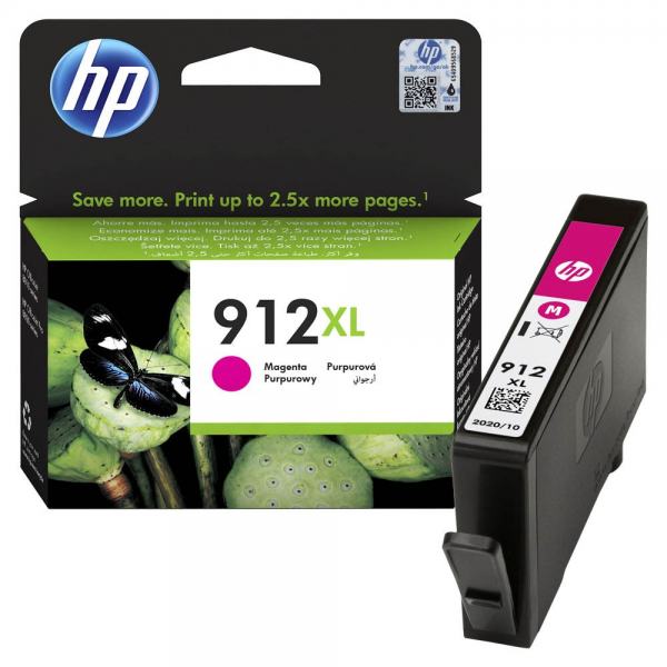 HP 912XL Tintenpatrone magenta 3YL82AE OfficeJet 8012 8014 8015 OfficeJet Pro 8022 8024 8025 8035