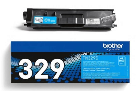 Brother TN-329C Original Toner Cyaan Brother DCP-L8450CDN Brother HL-L8350CDW Brother MFC-L8850CDW