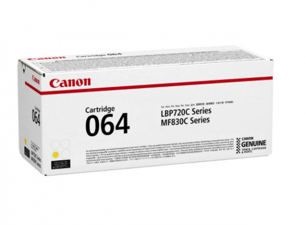 Canon Toner 064H yellow 4932C001 Canon i-SENSYS LBP722Cdw Canon i-Sensys MF832Cdw