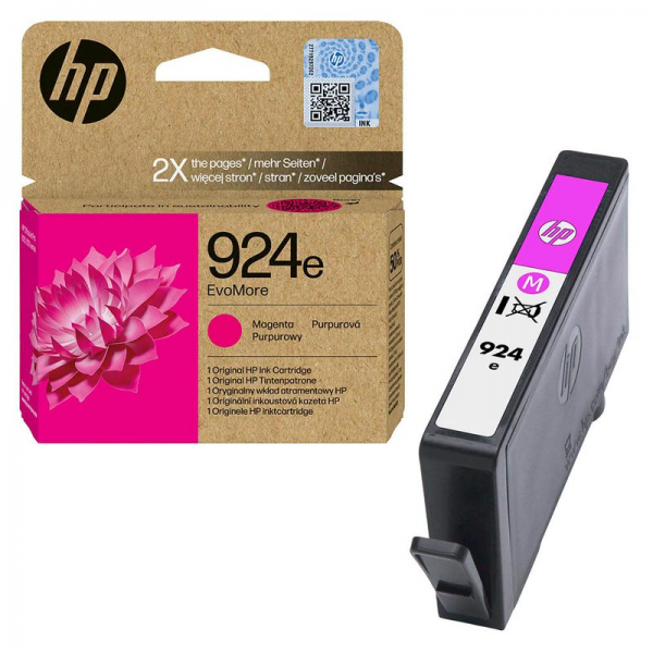 hp 924e Tinte Cyan 4K0U8NE HP OfficeJet Pro 8120 Pro 8122 Pro 8130 Pro 8133 Pro 8139