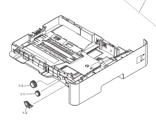 Brother D02M2A001 Paper Tray Unit FS SP Brother MFC-L6710DW MFC-L6910DN Brother HL-L6210DW HL-L6410D