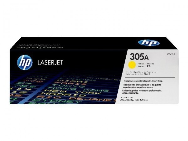 HP 305A Toner yellow CE412A HP LaserJet Pro300 color M351 M375 MFP Pro 400 M451 M475MFP