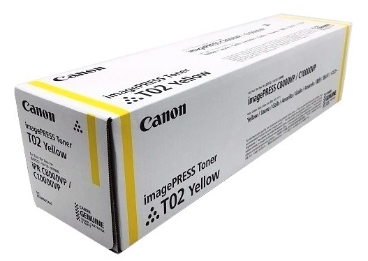 Canon T02 Toner Yellow 8532B001 für imagePRESS C1000 VP C8000 VP