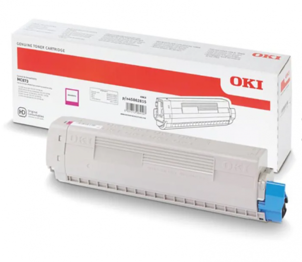 OKI 45862815 Toner Magenta OKI MC873dn MC873dnv MC873dnct OKI MC883 10.000 Seiten