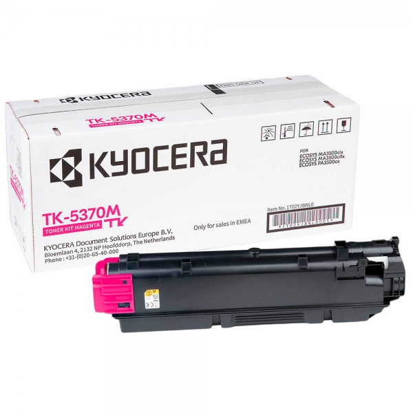 Kyocera TK-5370M Toner Magenta Kyocera ECOSYS MA3500cix Kyocera MA3500cifx ECOSYS PA3500cx