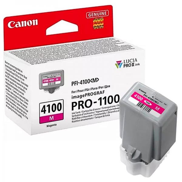 Canon 6779C001 PFI-4100 Tinte Magenta für imagePROGRAF PRO-1100