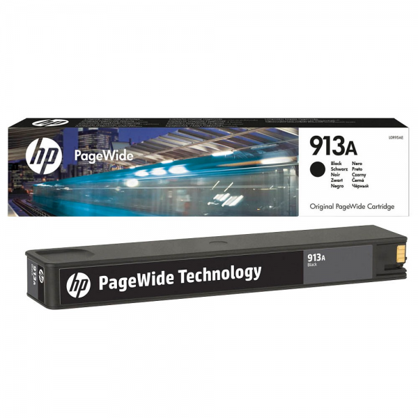 HP 913A Black original HP PageWide cartridge HP Pro 452dw 477dw Pro 552dw Pro 577L0R95AE