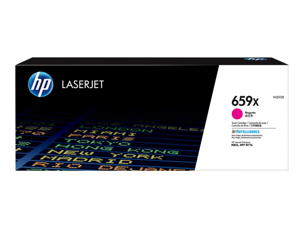 HP 659X High Yield Magenta Original LaserJet Toner Cartridge für CLJE M856dn M856x MFPM776dn