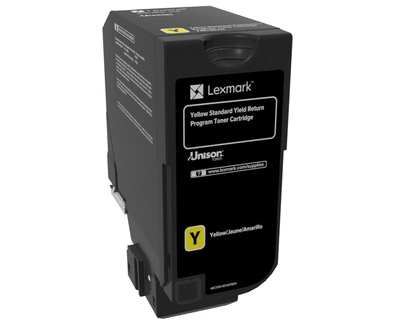 Lexmark 74C2SY0 PB Toner Yellow 7K Lexmark CS720 CS725 CX725 Tonerpatrone LCCP LRP