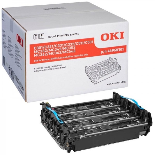 OKI 44968301 Drum Unit OKI C301 OKI C321 OKI C331 OKI C511 OKI C531 MC342 MC352 MC362 MC363 MC562