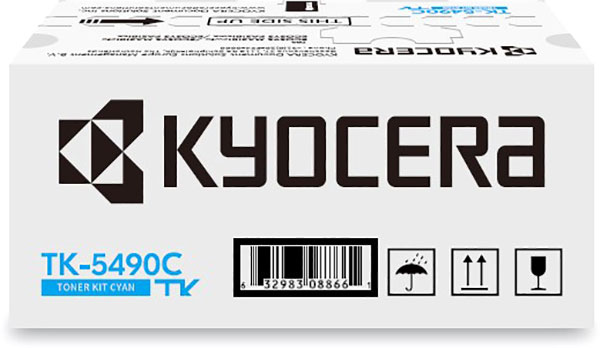 Kyocera TK-5490C Cyan Toner Kyocera Ecosys MA2101cfx Kyocera Ecosys PA 2101cwx