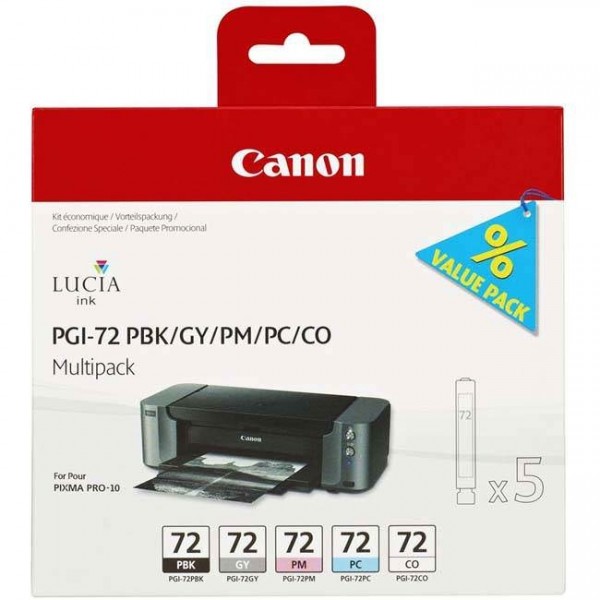 Canon Tintenpatronen PGI-72 Multipack 6403B007 Pixma Pro-10