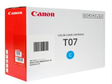 CANON T07 Toner Cyan Canon imagePRESS C165 C170 C270 3644C001 Canon imagePRESS Lite C165 C170 C265 C