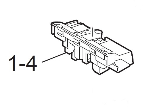 Brother D0161Y001 Separation Holder Assy Brother MFC-L9610CDN MFC-L9630CDN L9635CDNL9670CDN