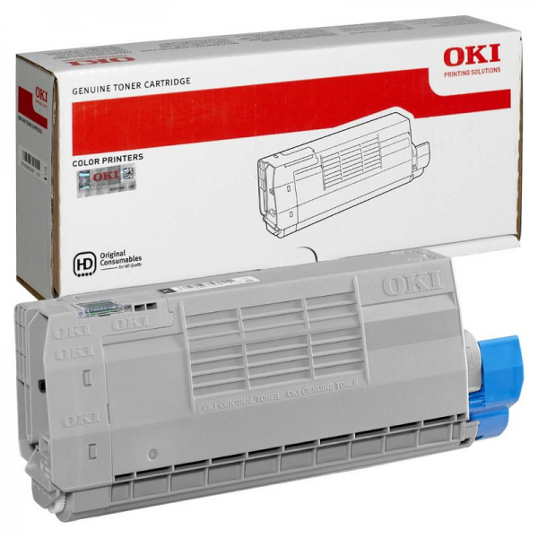 OKI C700 Toner Schwarz OKI C712N OKI C712DN Original 46507616