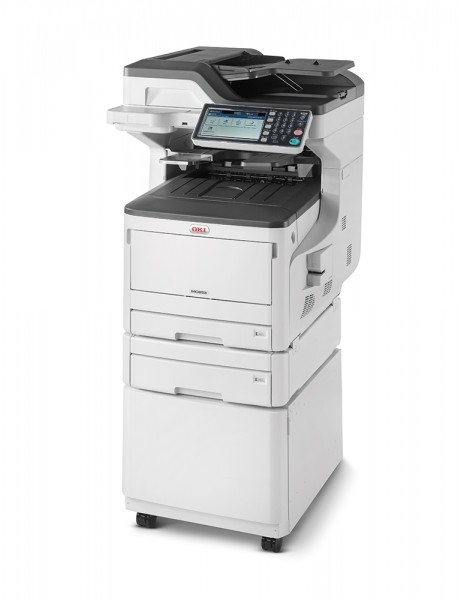 OKI MC853dnct MFP Drucker Duplex A3/ A4 print scan copy fax 45850601