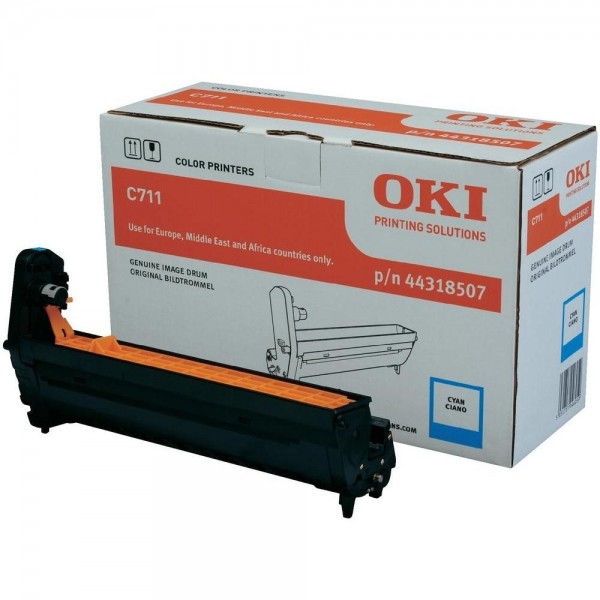 OKI 44318507 Bildtrommeleinheit Cyan für OKI C711DN OKI C711N Serie