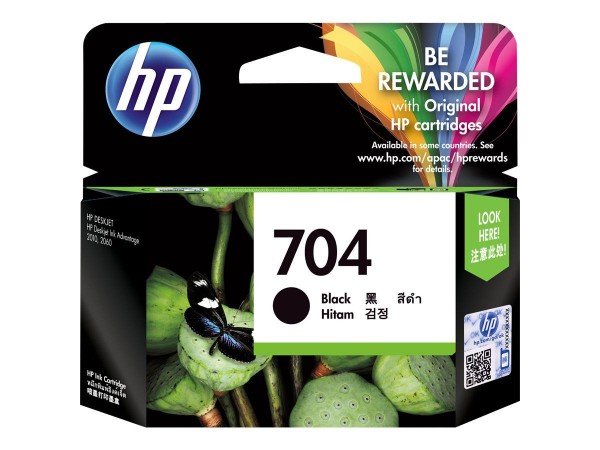 HP 704 Tinte Black CN692AE für HP Deskjet Ink Advantage 2060 K110a