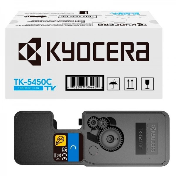 Kyocera TK-5450C Cyan Toner Kyocera Ecosys MA2600cfx Kyocera Ecosys PA 2600cwx