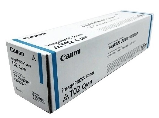 Canon T02 Toner Cyan 8530B001 für imagePRESS C1000 VP C8000 VP