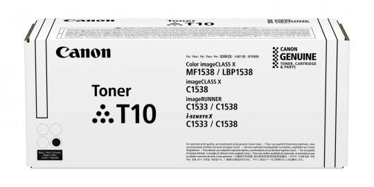 Canon T10 BK Toner Black 4566C001 Canon i-SENSYS XC1500 iR-C1533 iR-C1538 MF1538 LBP1538