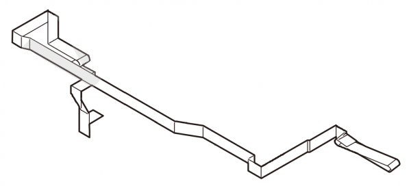 Brother D027LE001 Panel Flat Cable für DCP-L2508DW DCP-L2518DW DCP-L2548DW DCP-L2600D