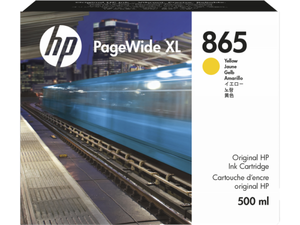 HP 865 Tinte Yellow 3ED84A HP PageWide XL-4200 HP PageWide XL 4250 HP PageWide XL 5200