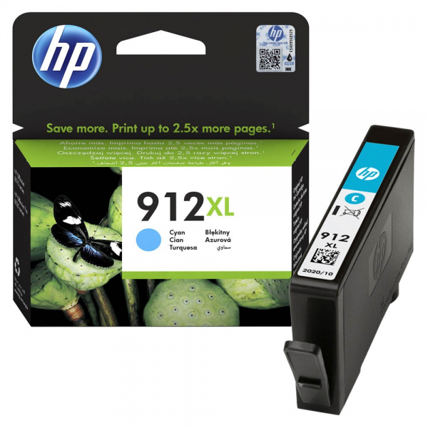 HP 912XL Tintenpatrone cyan 3YL81AE OfficeJet 8012 8014 8015 OfficeJet Pro 8022 8024 8025 8035